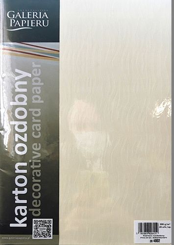 karton ozdobny pacific kremowy 200g/m2 (20) 8419 na Arena.pl