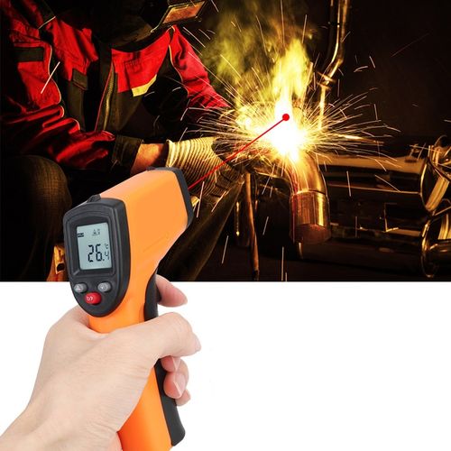 MIERNIK PIROMETR LASEROWY TEMPERATURY TERMOMETR BEZDOTYKOWY -50 +550 WH550 na Arena.pl