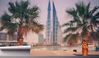 Fototapeta MANAMA BAHRAJN PALMY 200x130