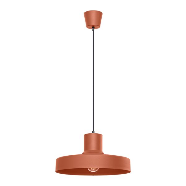 Lampa wisząca BILO ochra czerwona zdjęcie 1