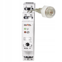 WYŁĄCZNIK ZMIERZCHOWY Z SONDĄ SOH-01 230V AC TYP: WZM-01/S1 Zamel Exta