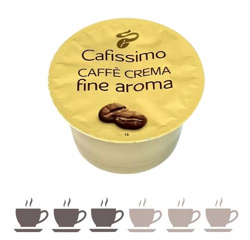 TCHIBO CAFISSIMO CAFFE CREMA FINE AROMA 120 szt na Arena.pl