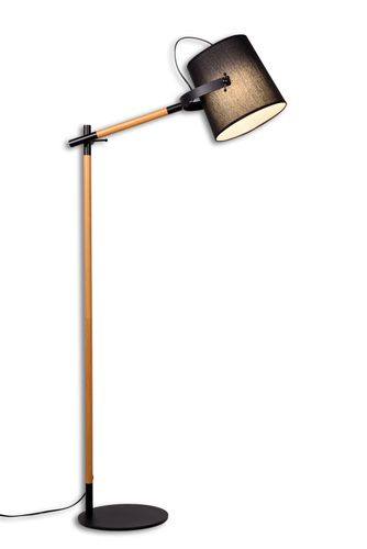 Lampa Stojąca Podłogowa Czarna Lapidus na Arena.pl