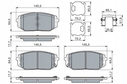 KLOCKI HAM. KIA P. EV6 21- BOSCH na Arena.pl