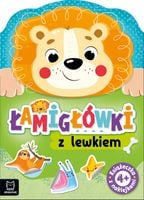 KSIĄŻECZKA Z NAKLEJKAMI ŁAMIGŁÓWKI Z LEWKIEM