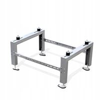 Podpora Stojak pompy ciepła klimatyz. 500kg SL500X 8x WIBROIZOLACJA!