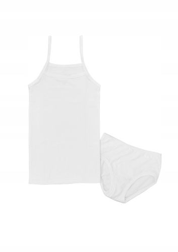 Komplet bielizna pod albę dla dziewczynki 146 podkoszulka majtki rajstopy na Arena.pl