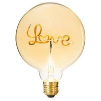 Żarówka LED LOVE 2W E27 dekoracyjna ozdobna KULA