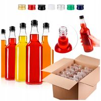 100x BUTELKI MONOPOLOWE 0,5L Z ZAKRĘTKĄ NA WÓDKĘ SOKI NALEWKI BIMBER WESELE