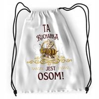 Plecak Dla Kucharki Sportowy Szkolny Worek Torba Z Nadrukiem Ze Zdjęciem