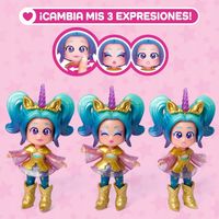 KOOKYYLOOS ZESTAW LALECZKA AURORA JEDNOROŻEC STAR Z WŁOSAMI + AKCESORIA