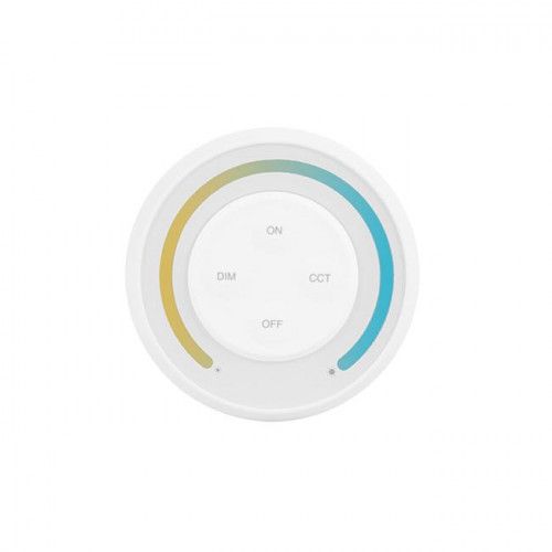 PILOT DOTYKOWY MONO RF 30M ŚCIEMNIANIE BIAŁY 2.4GHZ zdjęcie 1