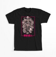 Koszulka Czarna Attack on titan WYBIERZ KOLOR KOSZULKI I FASON Damska 2XL