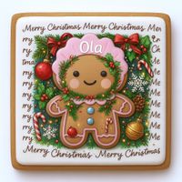 CIASTKO LUKROWANE MAMIK FAMILY OLA ROZ.M KWADR RĘCZNIE ROBIONE