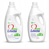 LOVELA Family Zestaw Hipoalergiczny Płyn do Prania Bieli i Kolorów 2x 1.85l