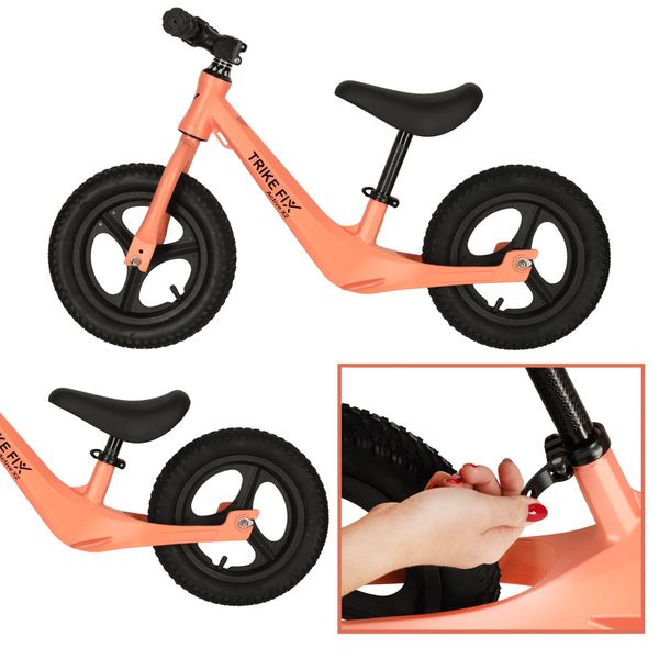 Rowerek Biegowy Trike Fix Active X2 Rower Pomarańczowy zdjęcie 5