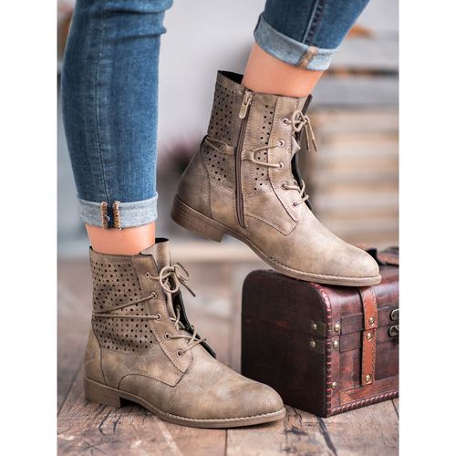 Modne Wiązane Botki r.36 na Arena.pl