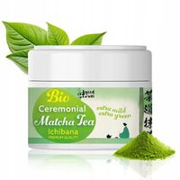 Matcha BIO japońska zielona herbata w proszku Ichibana | Ceremonialna 40g
