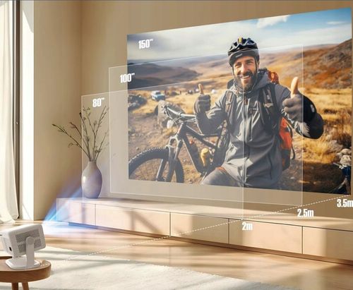 PROJEKTOR SMART MAGCUBIC L018 4K 1080p ANDROID LED TV WiFi GŁOŚNIK BT na Arena.pl