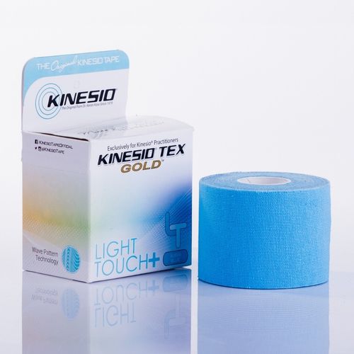 Kinesio Tex Gold Light Touch+ hipoalergiczna do wrażliwej skóry 5 cm x 5 m na Arena.pl