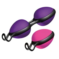joydivision joyballs secret set kulki treningowe magenta/lila black