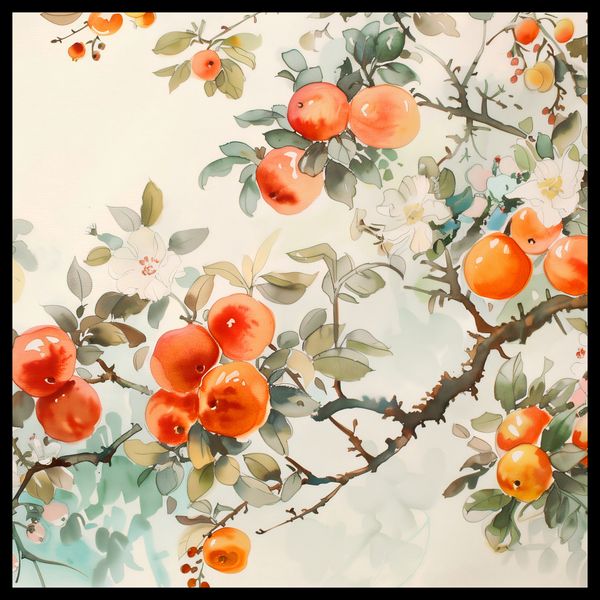 Plakat 70x70cm Persymony zdjęcie 2