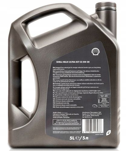 Shell Helix Ultra ECT C3 5W-30 4L / 550050441 na Arena.pl