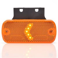 Lampa LED pozycyjna boczna wieszak 12V 24V (901)