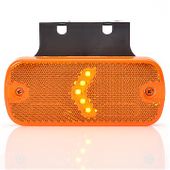 Lampa LED pozycyjna boczna wieszak 12V 24V (901)