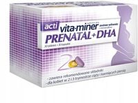 Acti Vita-miner Prenatal +DHA 30 tabl.+30 kaps.