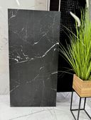 Płytka wielkoformatowa 120x280 czarny marmur mat Nero Marquina gres 6mm