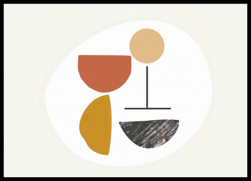 Plakat 70x50cm Kompozycja Balans zdjęcie 2