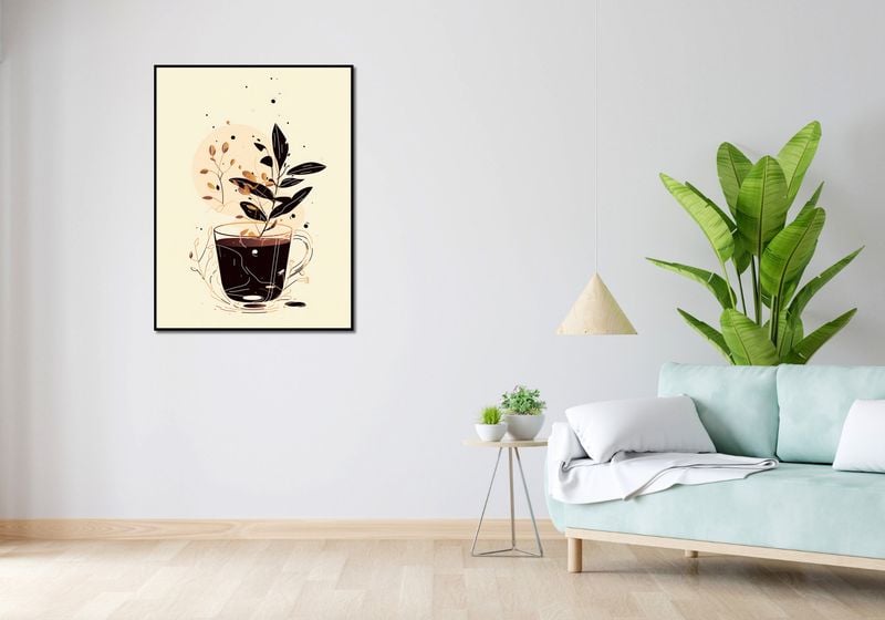 Plakat 75x100cm Jesienna Donica zdjęcie 4