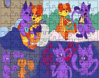 Puzzle tradycyjne Catnap