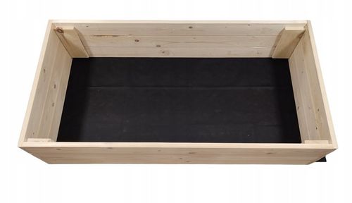 WARZYWNIAK SKRZYNIA NA WARZYWA ZIELNIK 80x120 INSPEKT WYSOKI + AGROWŁÓKNINA na Arena.pl