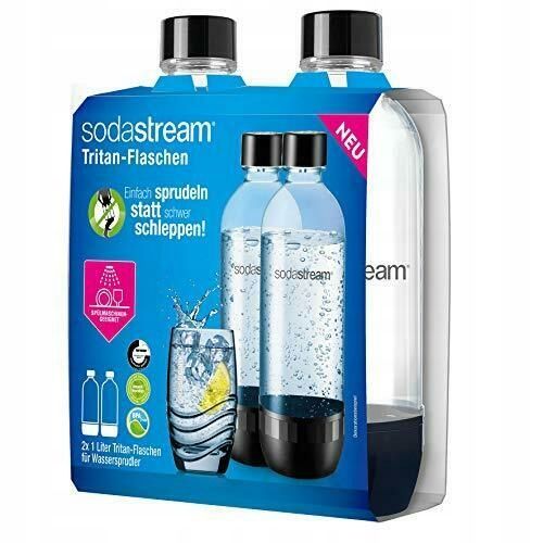 Oryginalne BUTLE BUTELKI DO SATURATORA SodaStream 1L DWUPAK | DO ZMYWARKI na Arena.pl