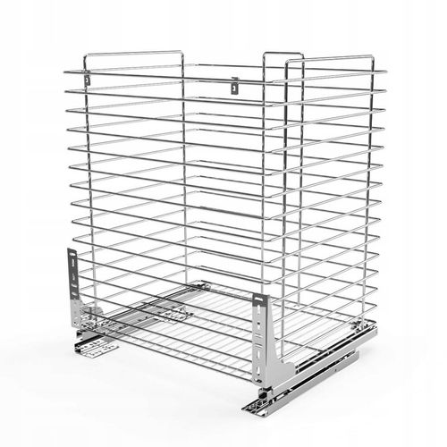 Kosz Cargo na bieliznę do płytkich szafek, W-40cm, Pełny wysuw, na Arena.pl