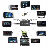 TUNER DAB+ DO RADIA Z SYSTEMEM ANDROID RADIO CYFROWE DAB+
