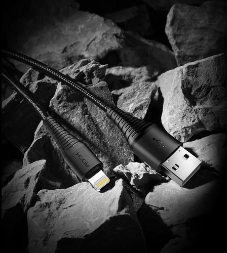 KABEL ROCK USB DO IPHONE 5 6 7 8 PLUS X IPAD IPOD na Arena.pl