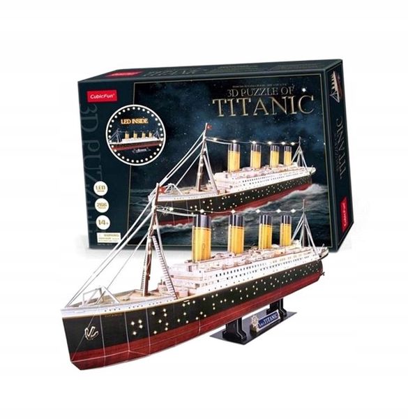 puzzle 3d led titanic  5218 zdjęcie 9