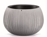 doniczka z wkładem Beton Bowl 18cm szary | DKB180-422U