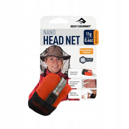 Moskitiera na twarz lekka z permetryną Sea To Summit Permethrin Treated na Arena.pl