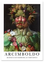 Plakat portret warzywa 50x70 cm