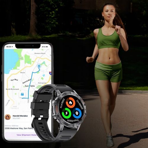 ZEGAREK SMARTWATCH MĘSKI 360x360 ROZMOWY MENU PL na Arena.pl