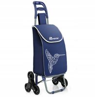 TORBA NA KÓŁKACH WÓZEK NA ZAKUPY SKŁADANY MOCNY 3K