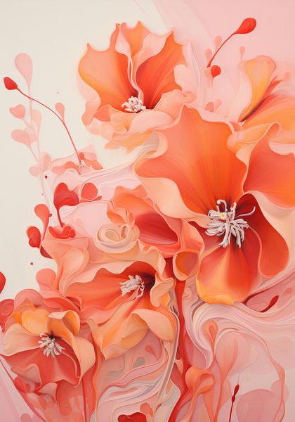 Plakat 70x100cm Płynąca Pasja zdjęcie 1