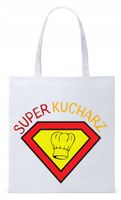 Dla Kucharza Kucharki Torba Eco Biała Shopper Z Nadrukiem Ze Zdjęciem