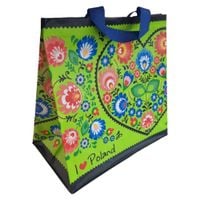 torba na zakupy 24l 35x20x35 folklor 1szt limonkow