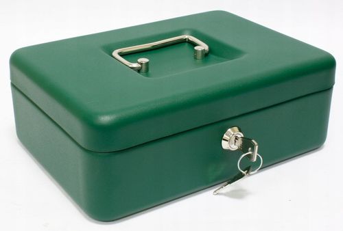 KASETKA NA PIENIĄDZE 1,3 KG 250x180x90 SEJF kaseta na Arena.pl