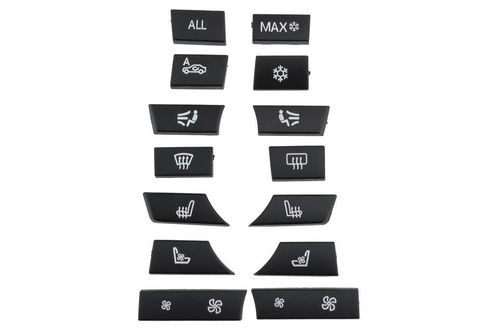 ZESTAW NAPRAWCZY NAKŁADEK PRZYCISKÓW BMW 5 F11 2010 2011 2012 2013 2014 na Arena.pl